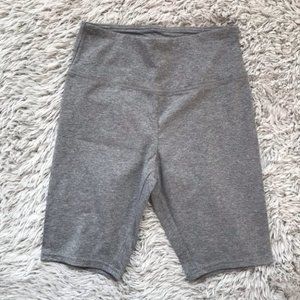 Garage Grey High Waisted Cycle Shorts